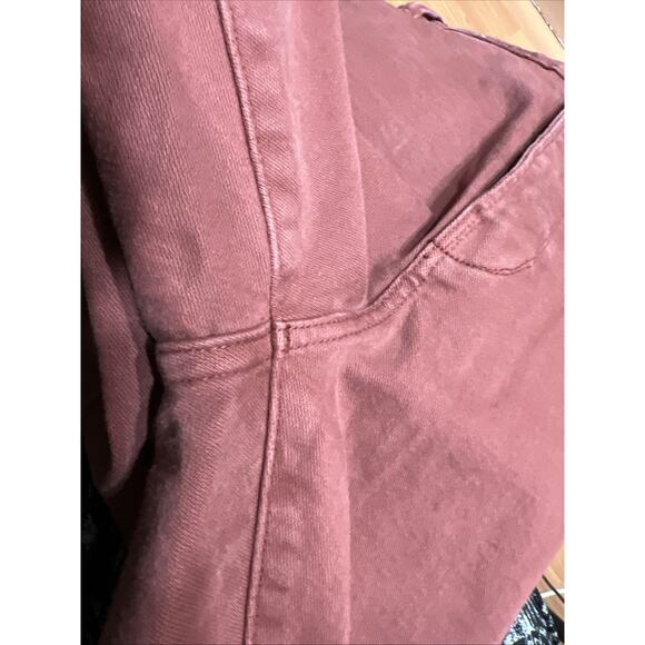 Todd Snyder Slim Fit Stretch 5-Pocket Jeans Cotton Blend Rust Red Men Size 36x32 - Picture 4 of 10